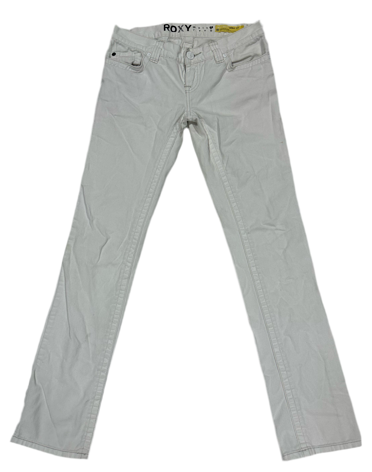 Women’s Roxy Jeans White Skinny Fit Size 5