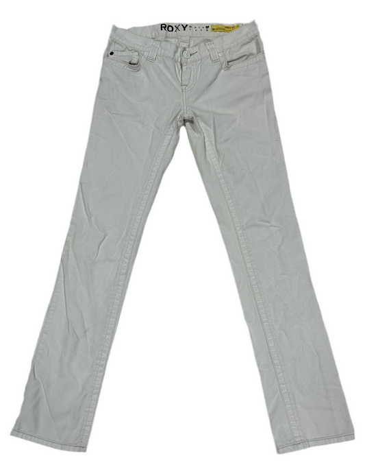 Women’s Roxy Jeans White Skinny Fit Size 5